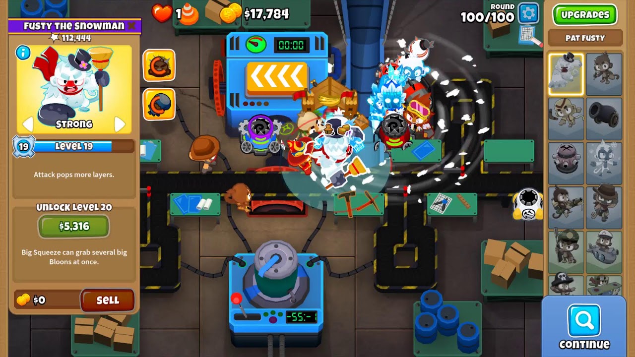 Bloons TD 6 - Motorless Axis of Ice with Pat
