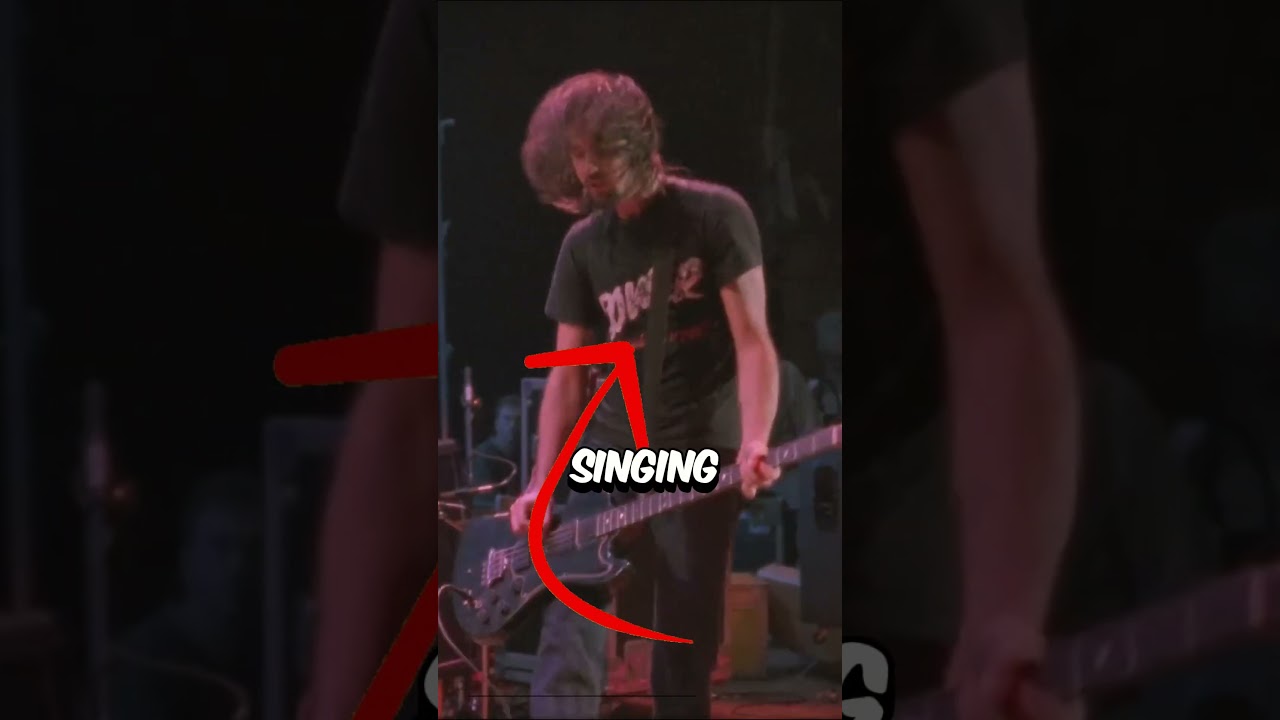 The Only Time Krist Sang In Nirvana #nirvana #kristnovoselic