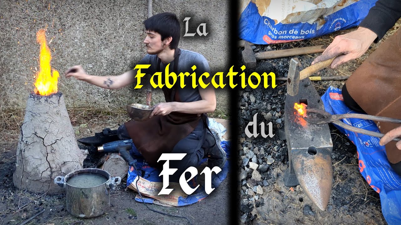 Fabriquer du Fer Soi-Même : Réduction en Bas Fourneau - Méthode Ancienne (Première Partie)