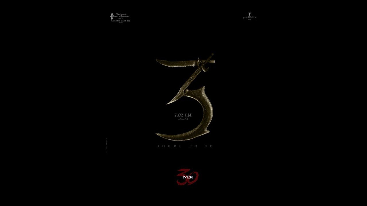 #NTR30 #Title Announcement Poster #NTR #koratalasiva  | Jahnavi Kapoor