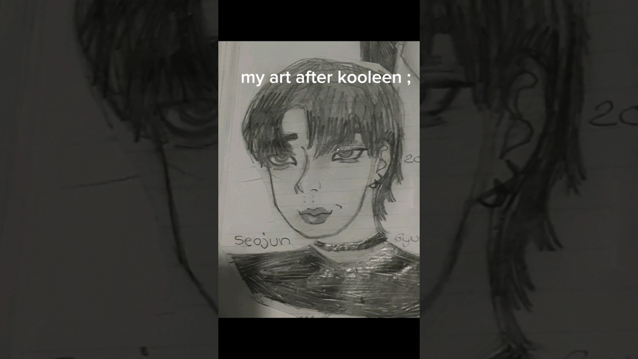 Finally, I know how to draw eyes 😭 #foryou #artist #kooleen