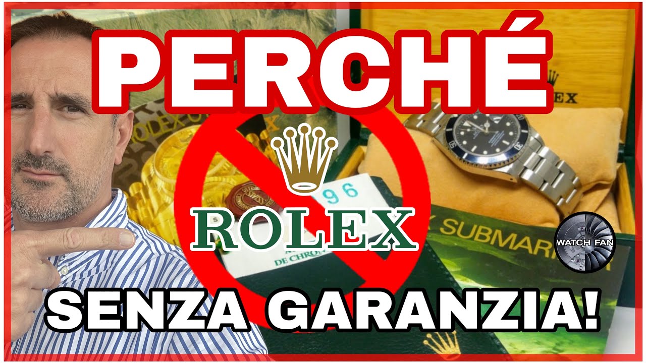 Ecco perché ho comprato un Rolex senza garanzia e scatola…