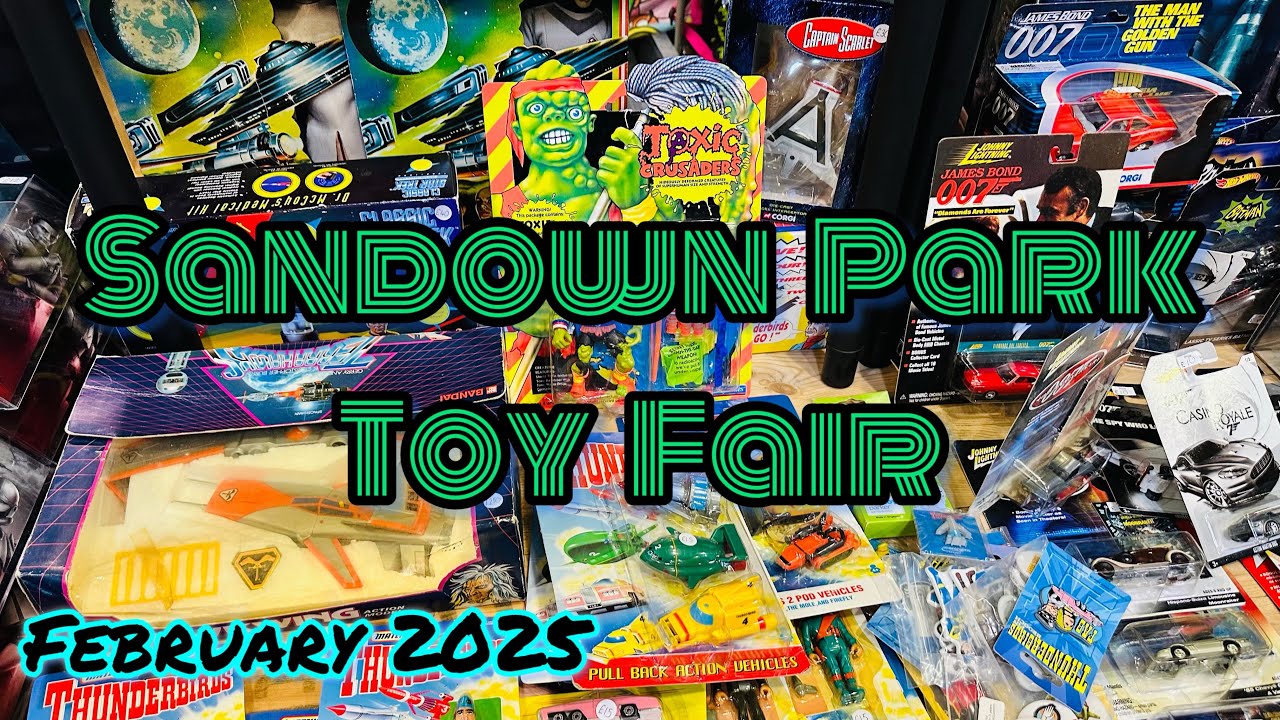 Toy Fair Tour |Europe’s No.1 Toy Fair | Sandown Park Toy Collectors Fair | 22nd February 2025 #toys 