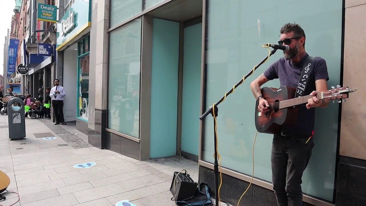 Perfect/You Are The Reason(Ed Sheeran/Callum Scott) Mick Mcloughlin Cover on Henry Street
