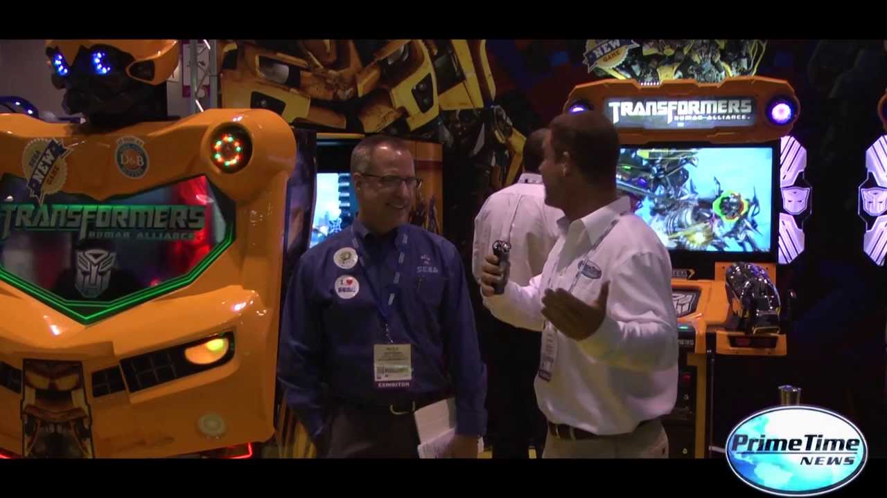 Peter Gustafson Interview - Sega Amusements - IAAPA 2013