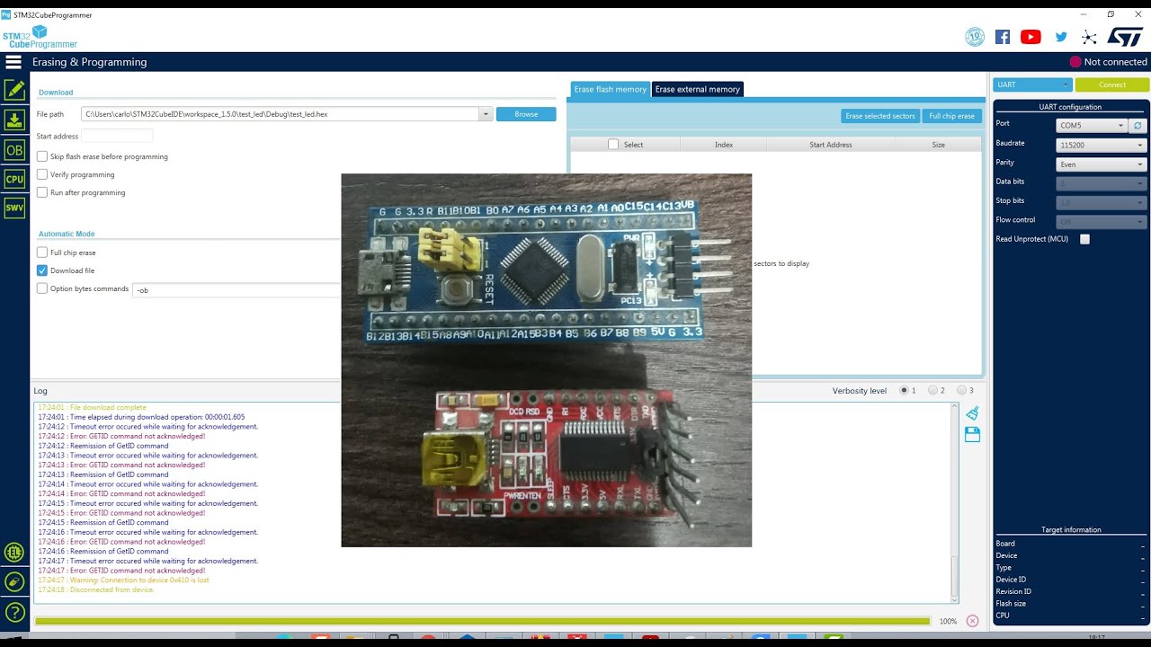 Como programar un STM32F103C8 