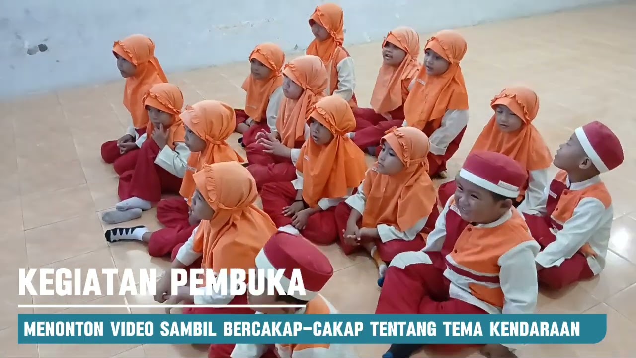 Kegiatan Pembelajaran Tema Kendaraan 