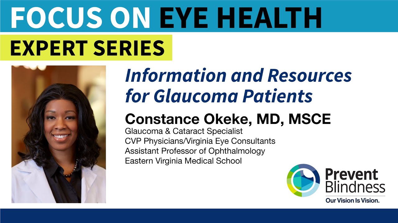 Information and Resources for Glaucoma Patients