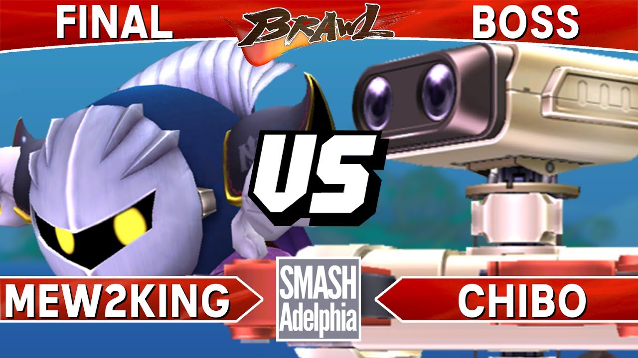 Smash Brawl - Mew2King (Meta Knight) vs Chibo (ROB) - SMASHADELPHIA 2017 Final Boss