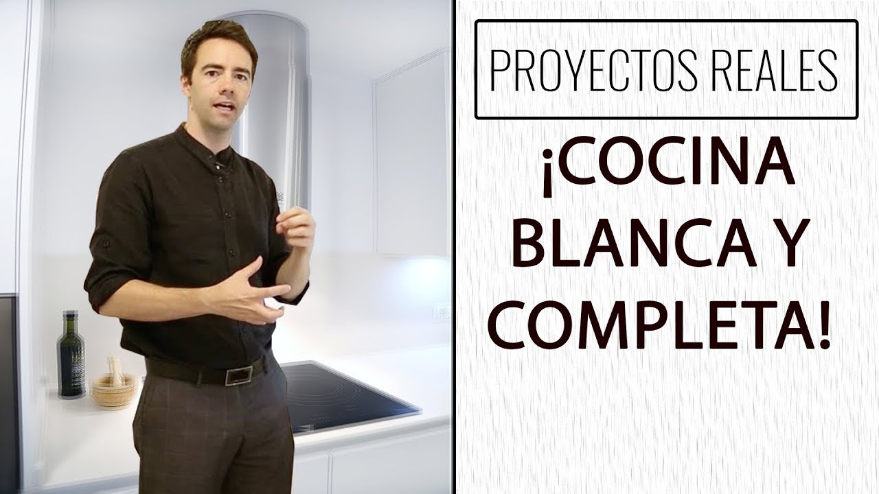 COCINAS PEQUEÑAS: ¡Blanca y completa!