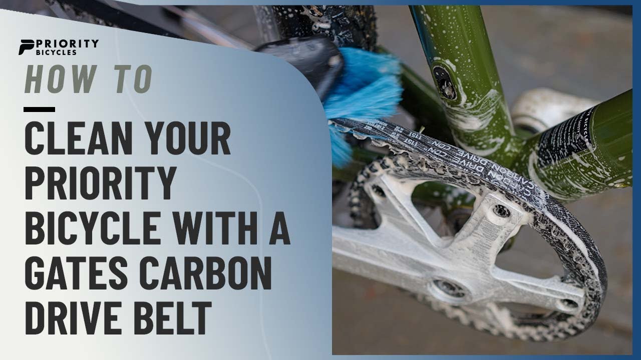 How to Clean Your Priority Bicycle With a Gates Carbon Drive Belt