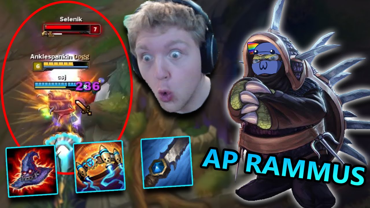 FULL AP RAMMUS JUNGLE - League of Legends With Friends