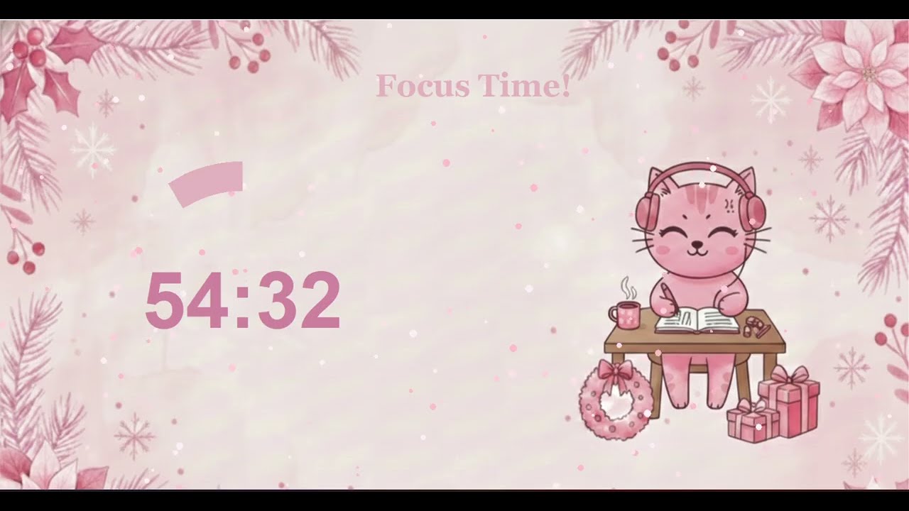 Study with me | Pomodoro 60/5 x 2 hours | lofi calm music | Focus time