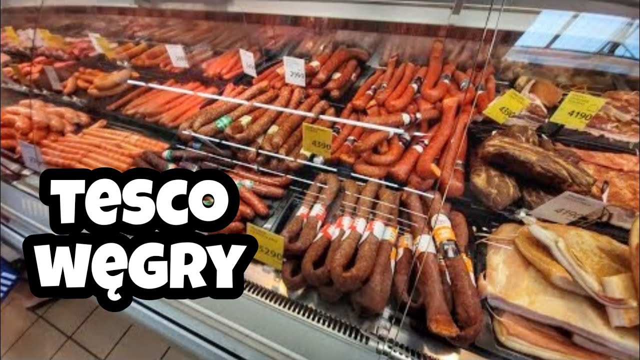 Co kupicie w TESCO na Węgrzech - Balatonfűred Hungary / zlot 125p Csopak Balaton