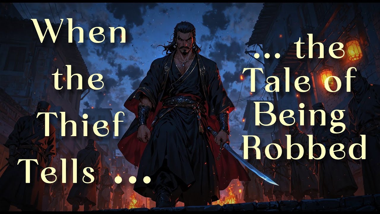 When the Thief Tells the Tale of Being Robbed | Alibaba and 40 Thieves | Bedtime Stories