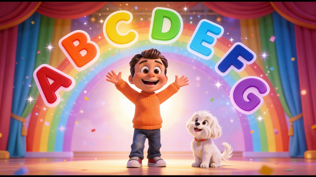 ABC Songs for Toddlers | Letters A–G | Eddy’s Alphabet Collection