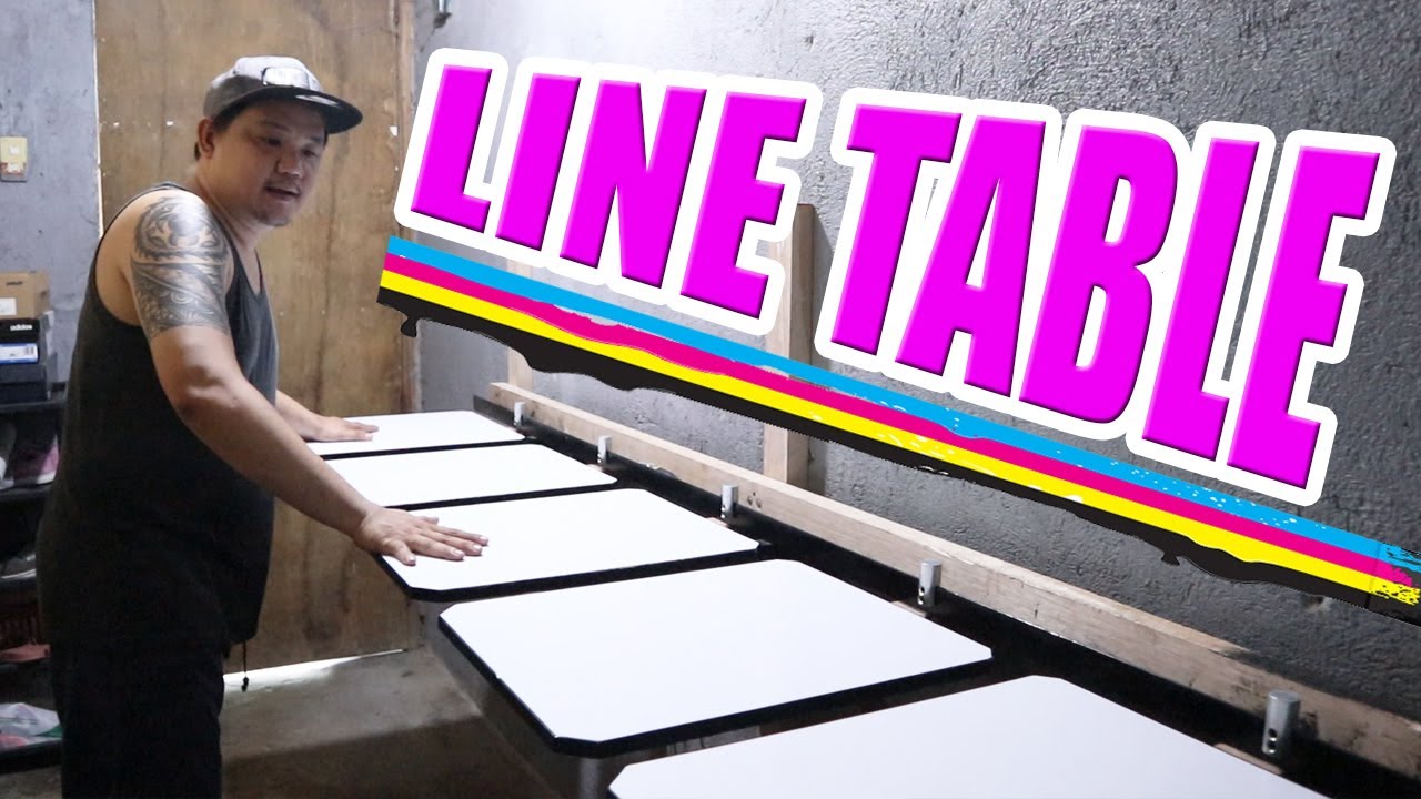 D.I.Y. LINE TABLE