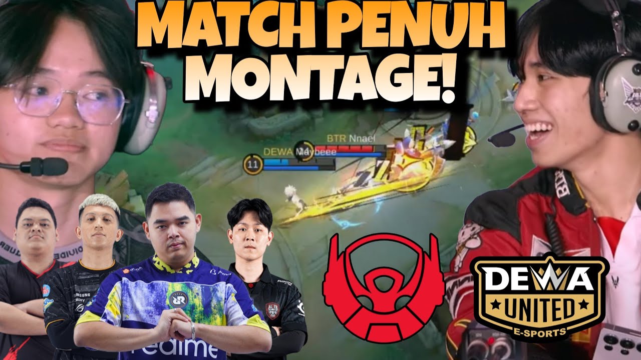 MATCH RASA GRAND FINAL 30 MENIT  !! MONTAGE SEMUA COK !! DEWA VS BIGETRON MATCH 1 - MPL S16