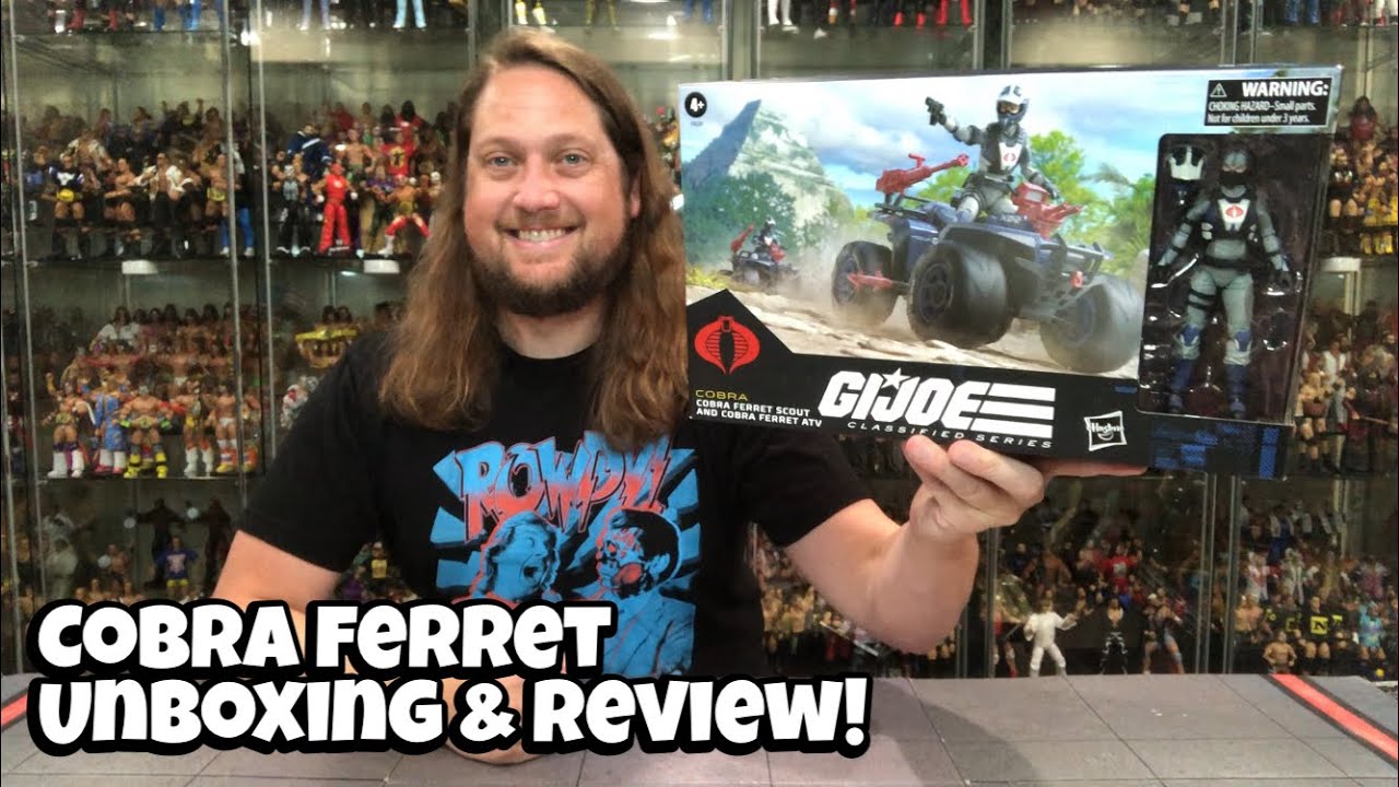 Cobra Ferret GIJOE Classified Unboxing & Review!