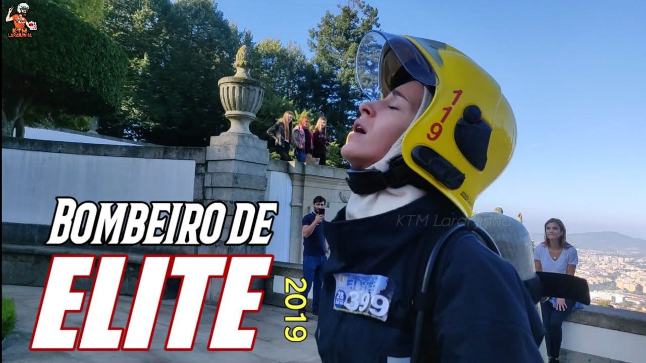Bombeiro de Elite 2019 - Prova de Esforço nos Escadórios do Bom Jesus, Braga - III Bombeiro de Elite