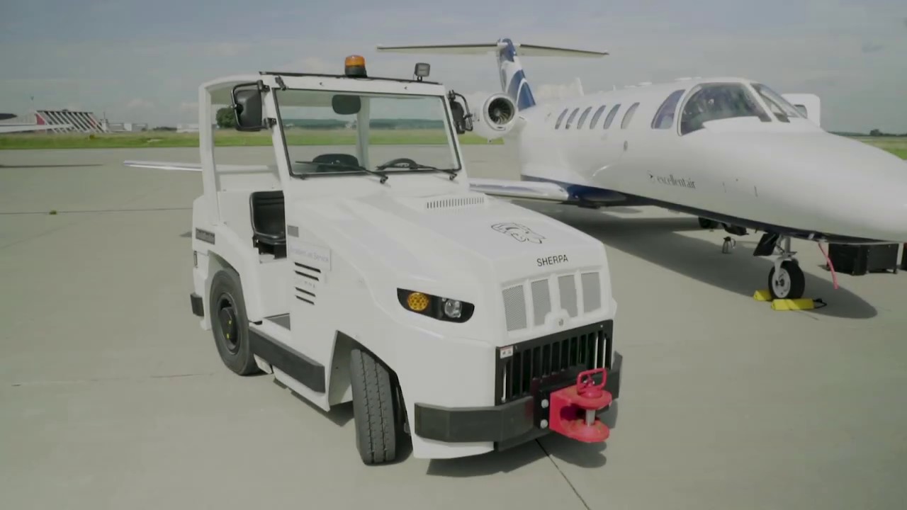 The Goldhofer »SHERPA« - pushback functionalities