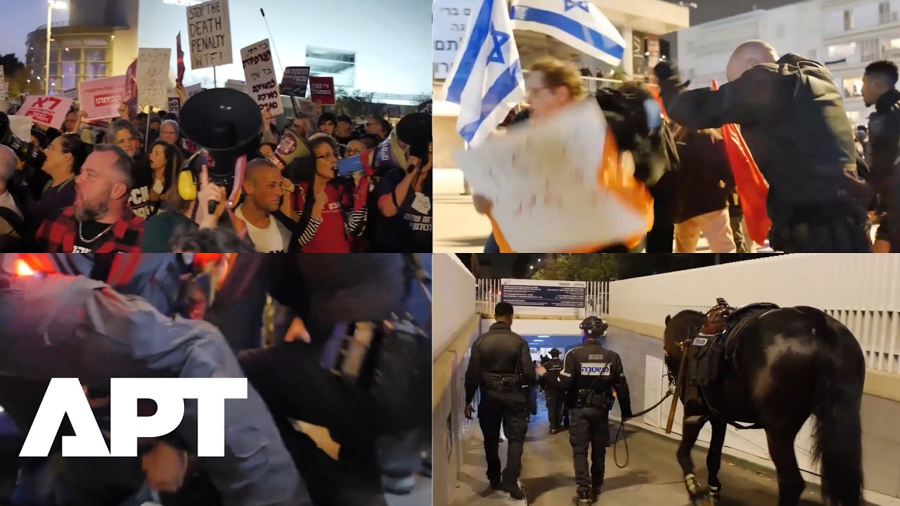 Street Chaos in Tel Aviv as Police Clash with Anti-War Protesters Amid Rising Tensions | APT