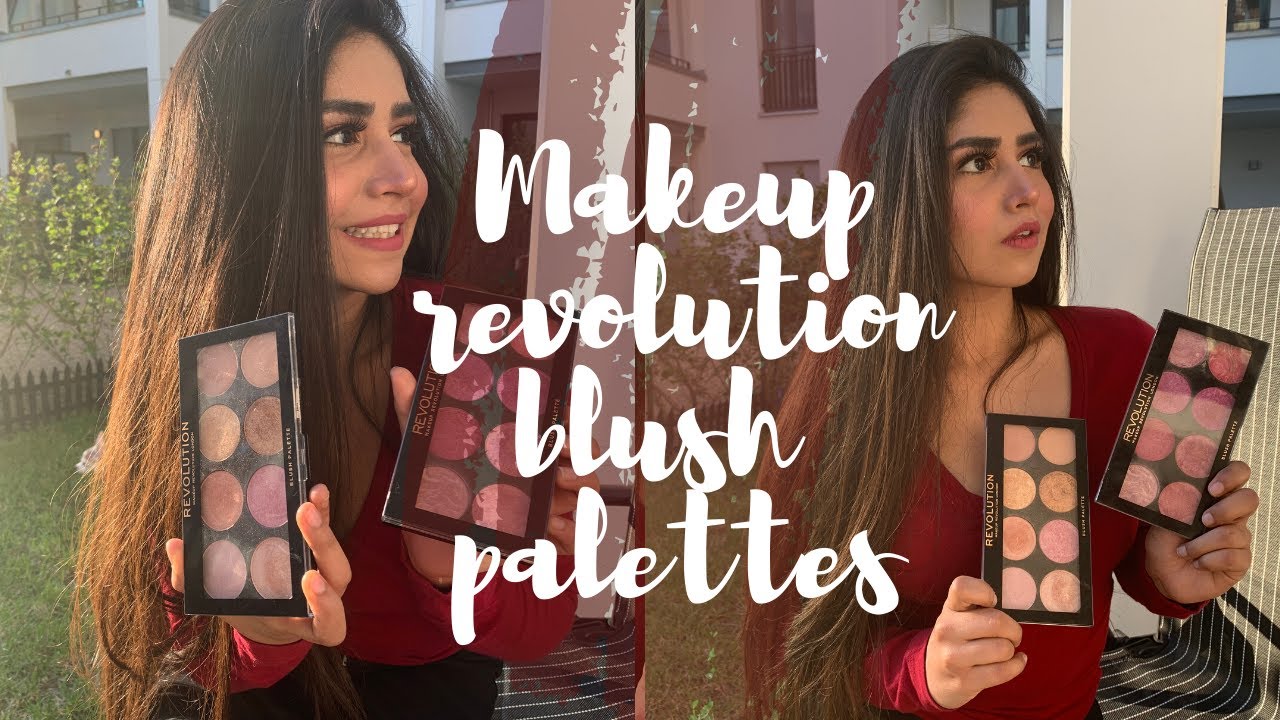 Makeup Revolution Blush Palettes Review | Golden Sugar 2 Rose Gold Palette | Blush Queen Palette