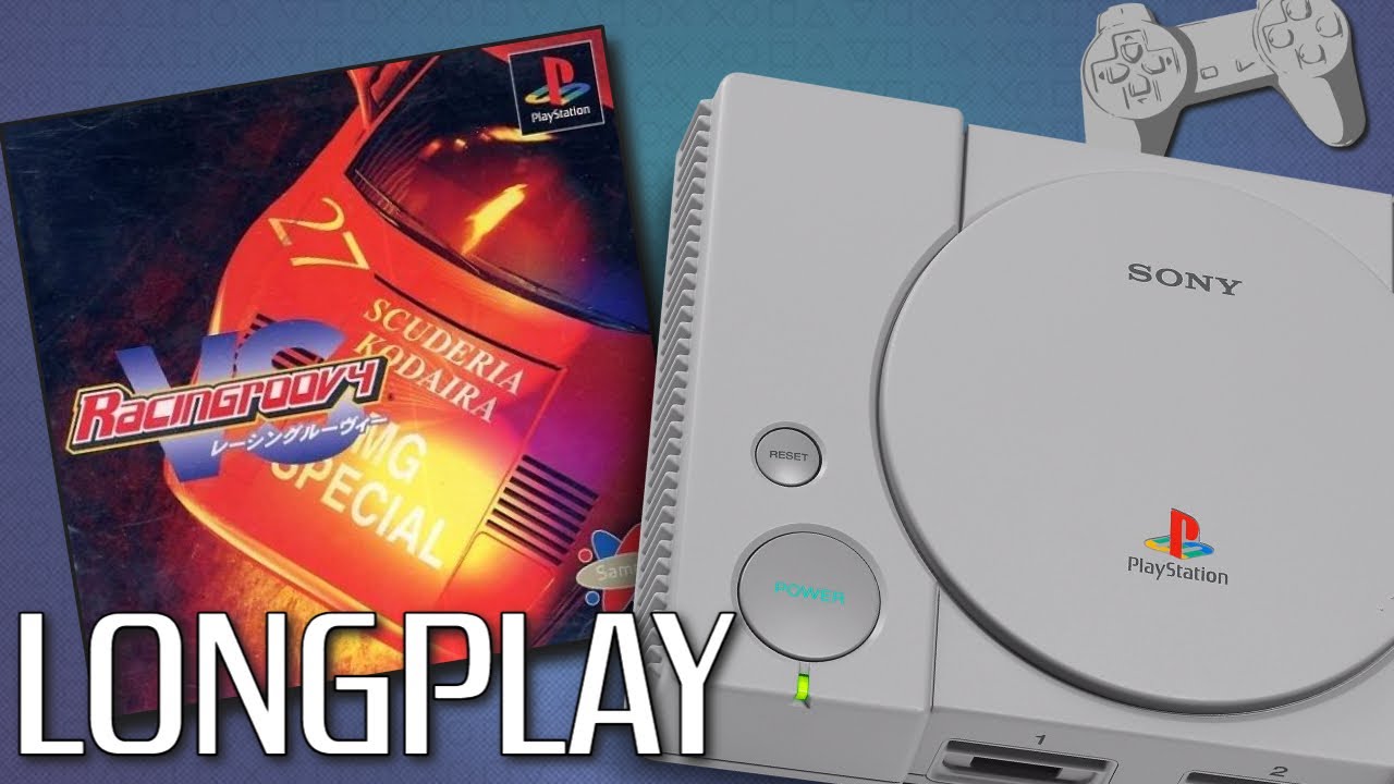 Racing Groovy VS Longplay PS1 - A Rare PS1 Arcade Racing Game