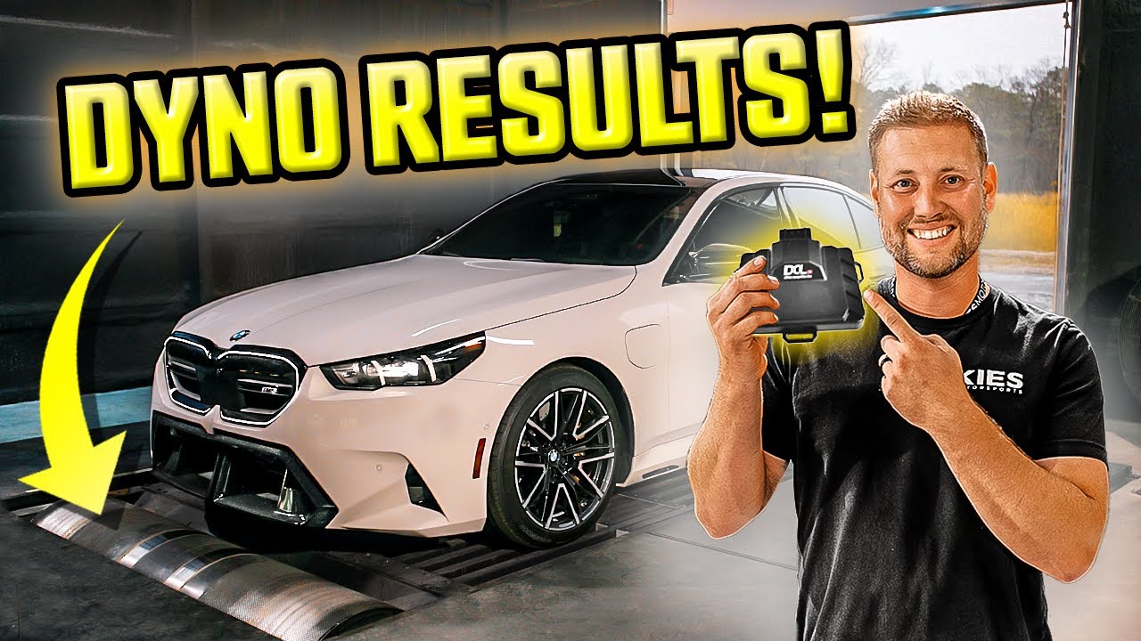 How to TUNE the brand new M5 (G90) with the S68 engine | dAHLer