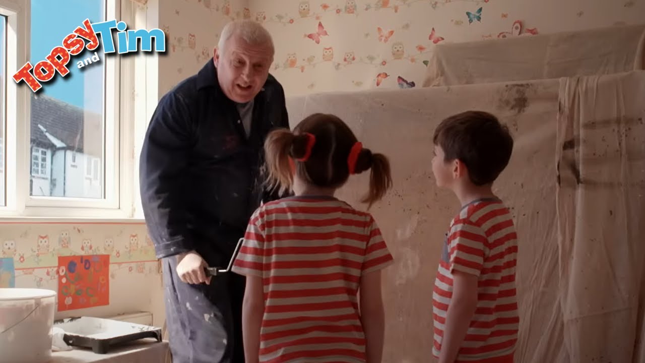 Topsy & Tim - Yatak Odası Yenileme | Tam Bölüm Derleme | Çocuklar için Şovlar | HD