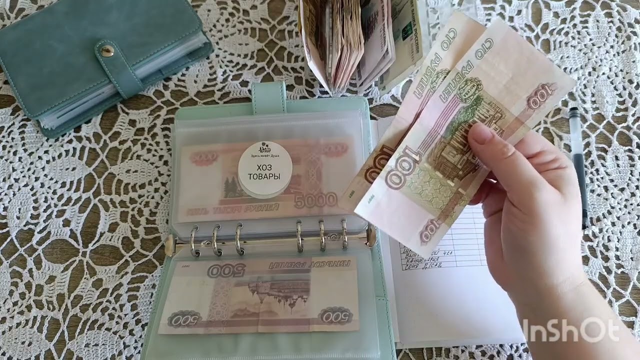 Распределение семейного бюджета | Июнь 2| Система денежных конвертов