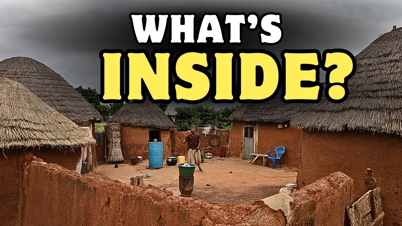 Inside a Traditional African Mud Hut (FULL TOUR)