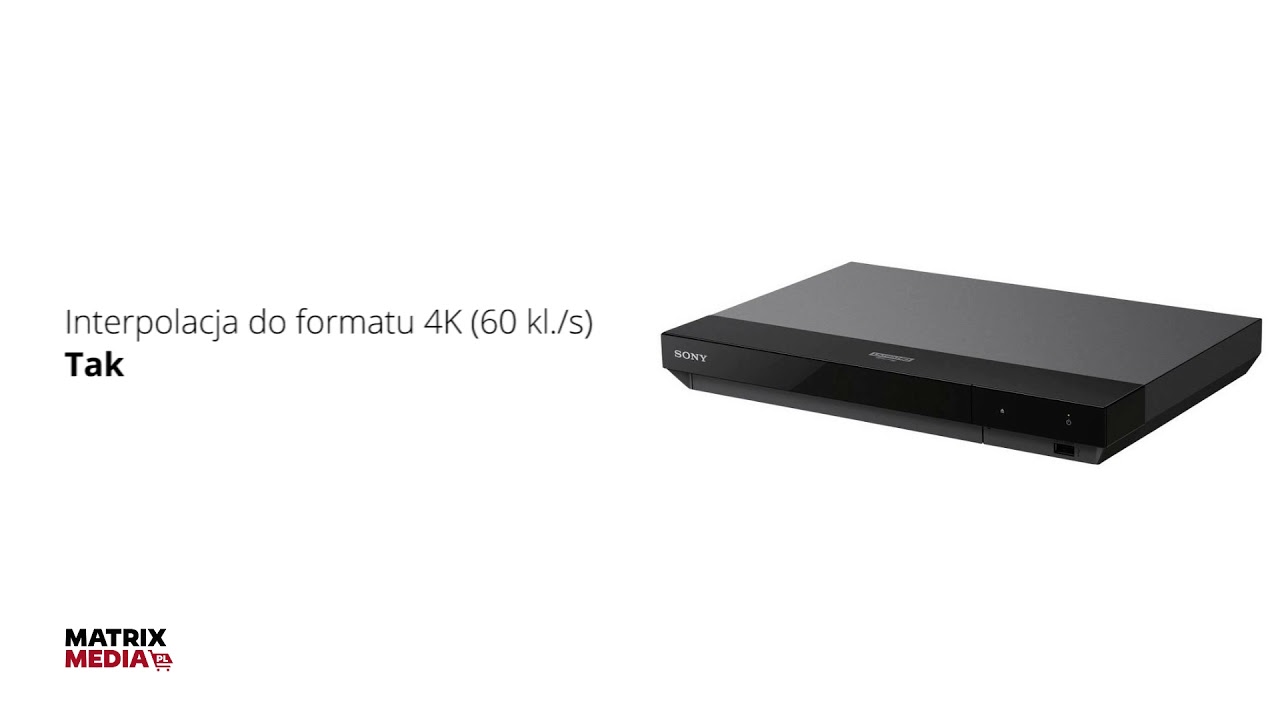Odtwarzacz Blu ray SONY UBP X700