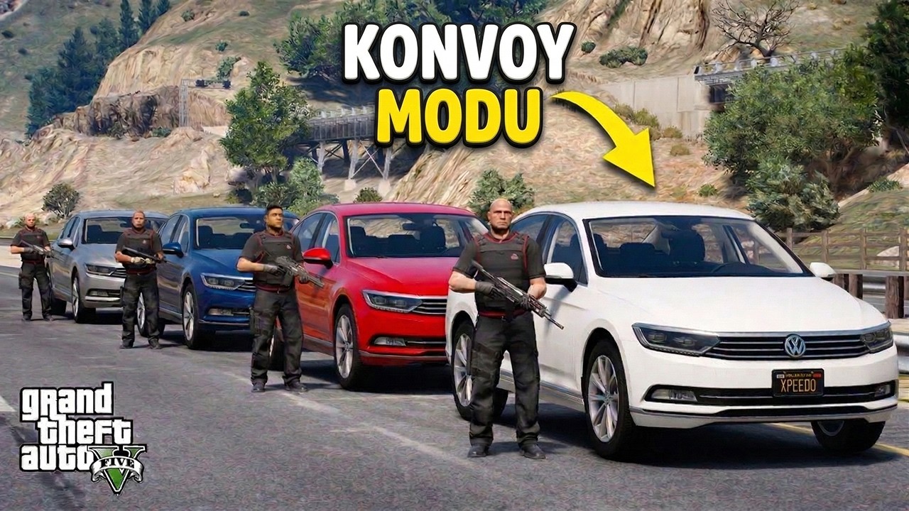 GTA 5 Gerçekçi Konvoy Modu Nasıl Kurulur? ve Oynanışı