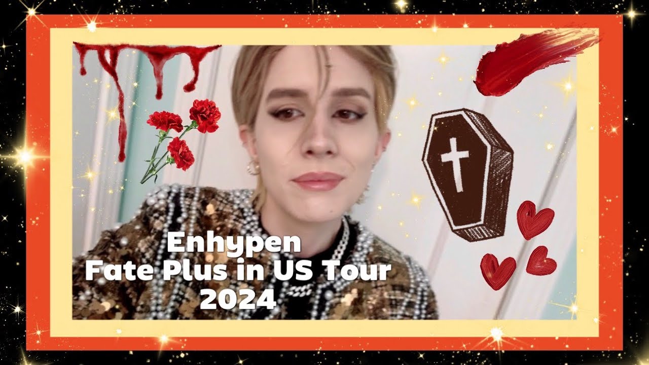 Kpoptransformer || Enhypen: Fate Plus Tour 2024: Chicago || VLOG 🖤🩸🌖