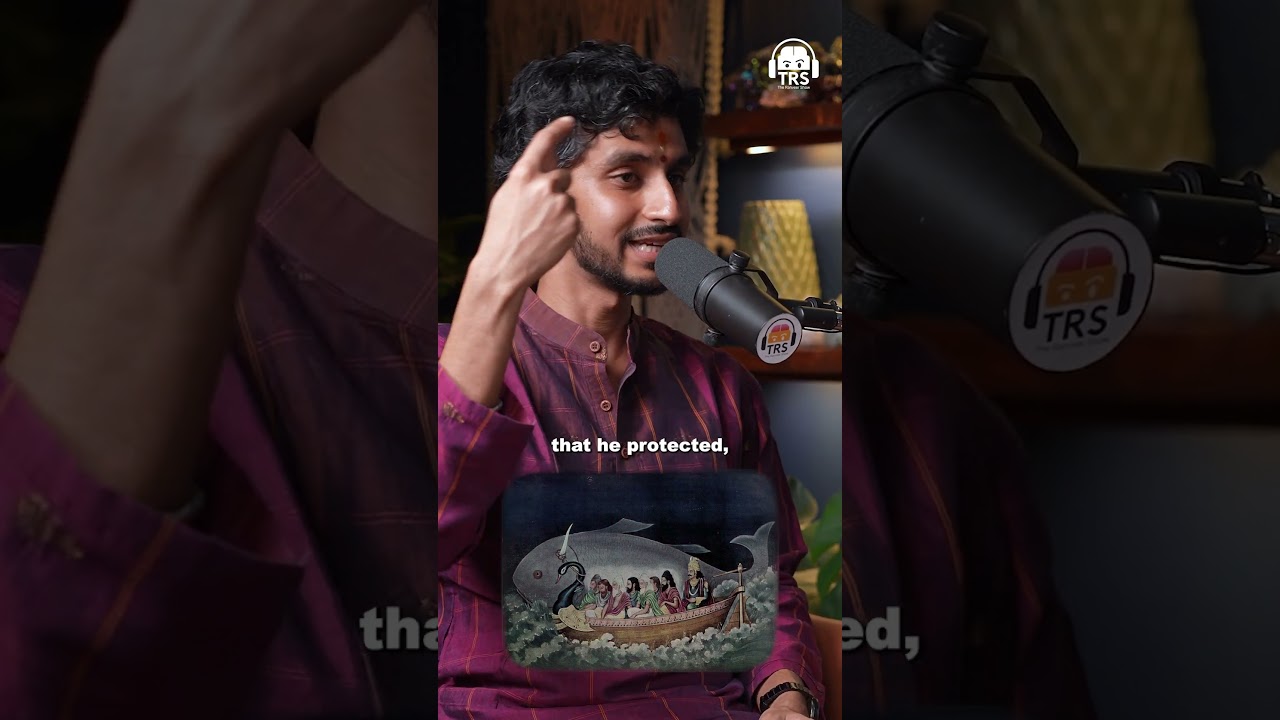 The Story Of Matsya Avatara - Vinay Varanasi #shorts