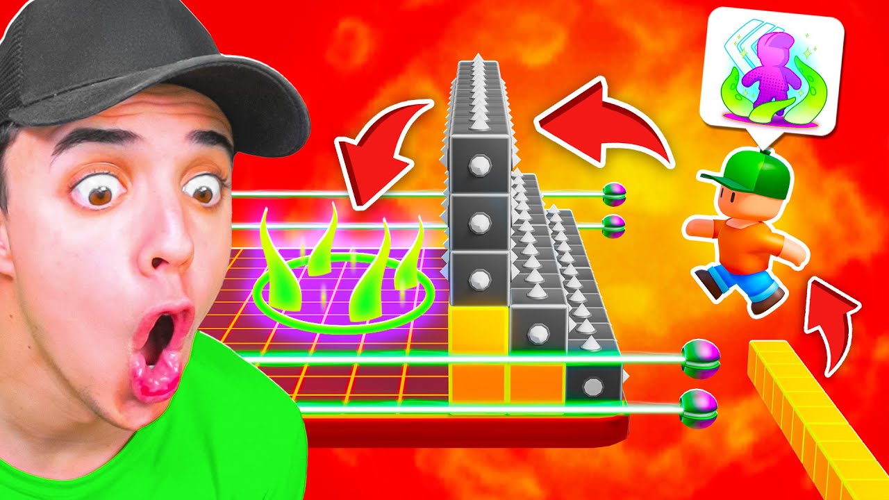 ASÍ FUNCIONA el NUEVO EMOTE *ATRAVESAR* de STUMBLE GUYS! 😱