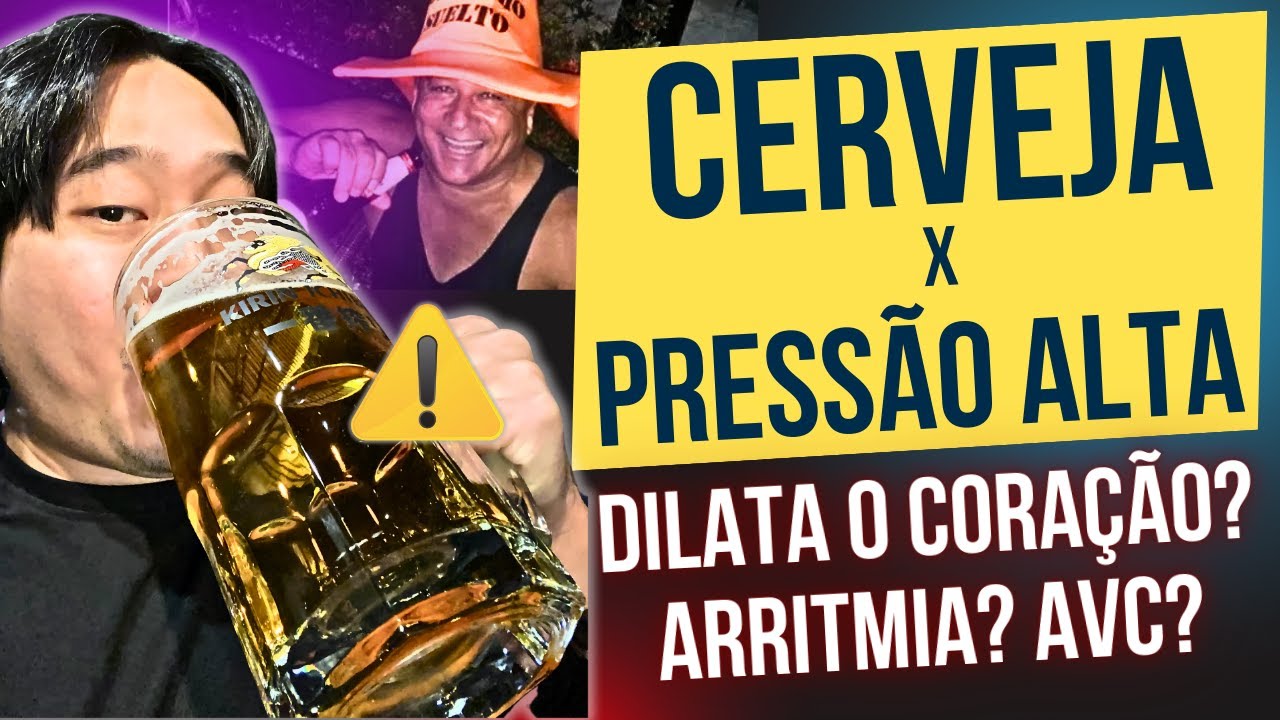 A CERVEJA FAZ MAL PRO CORAÇÃO?