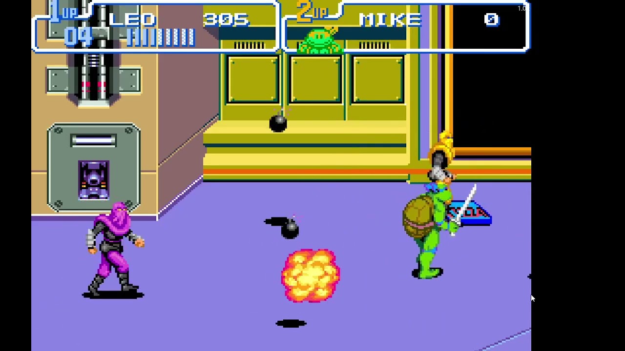 tortugas ninja vs super shedder 4, final
