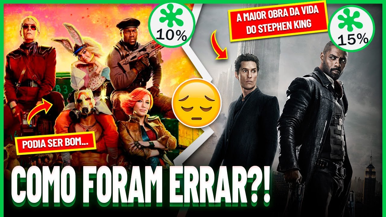 5 Filmes que Pareciam BONS (e Foram MUITO RUINS)