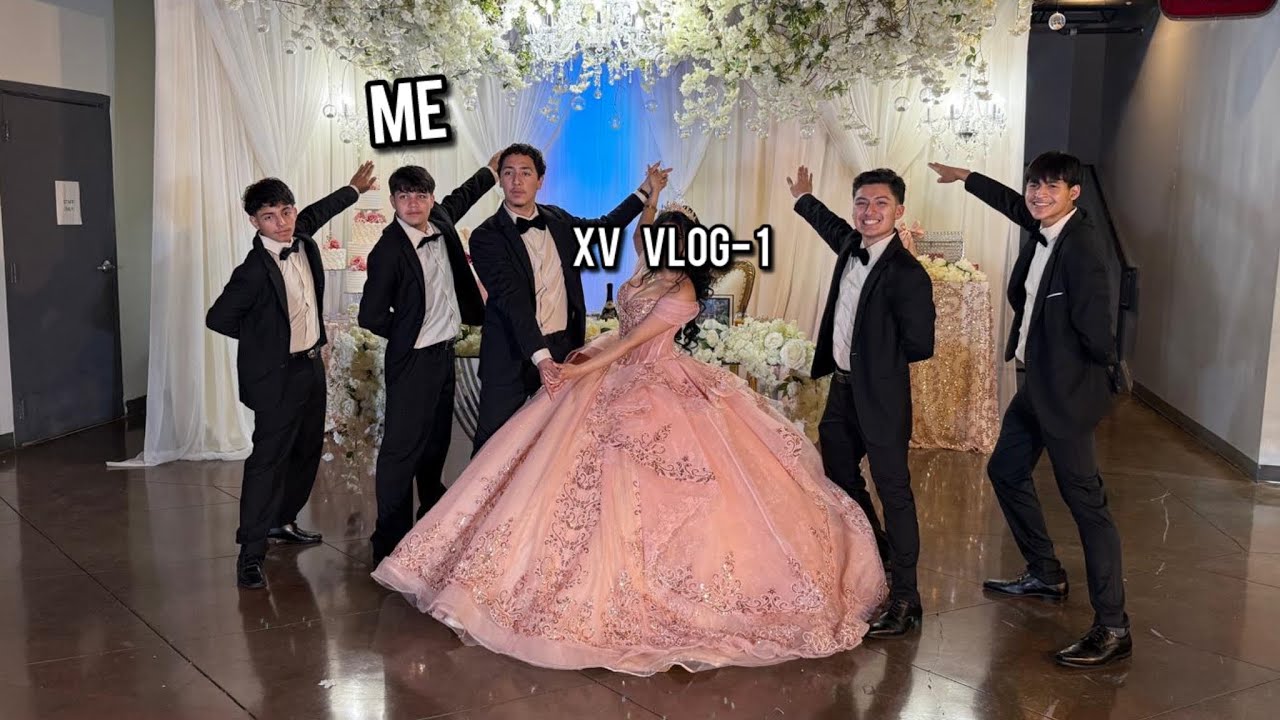 DANCING AS A CHAMBELAN (XV Vlog-1) #quinceañera