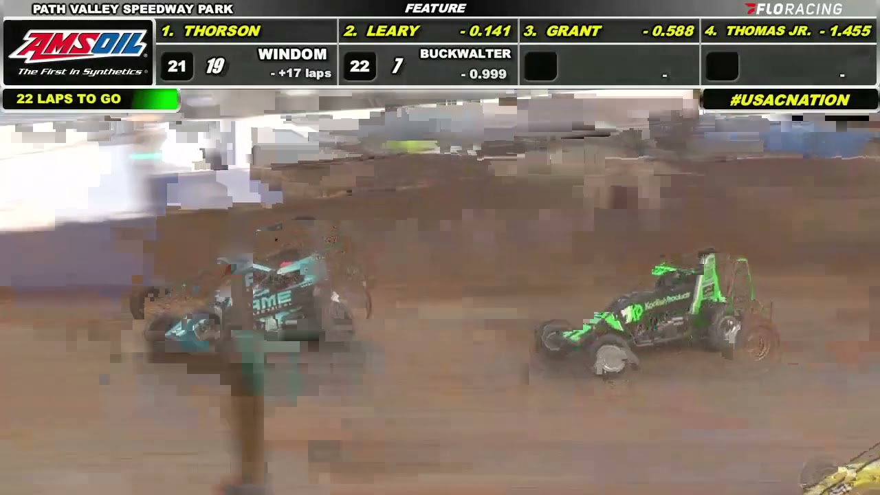 USAC NATIONAL SPRINT CARS PATH VALLEY 4/25/21
