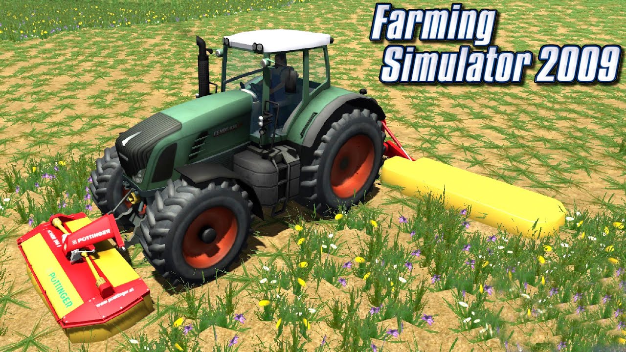 Sianokosy - Farming Simulator 2009 | (#4)