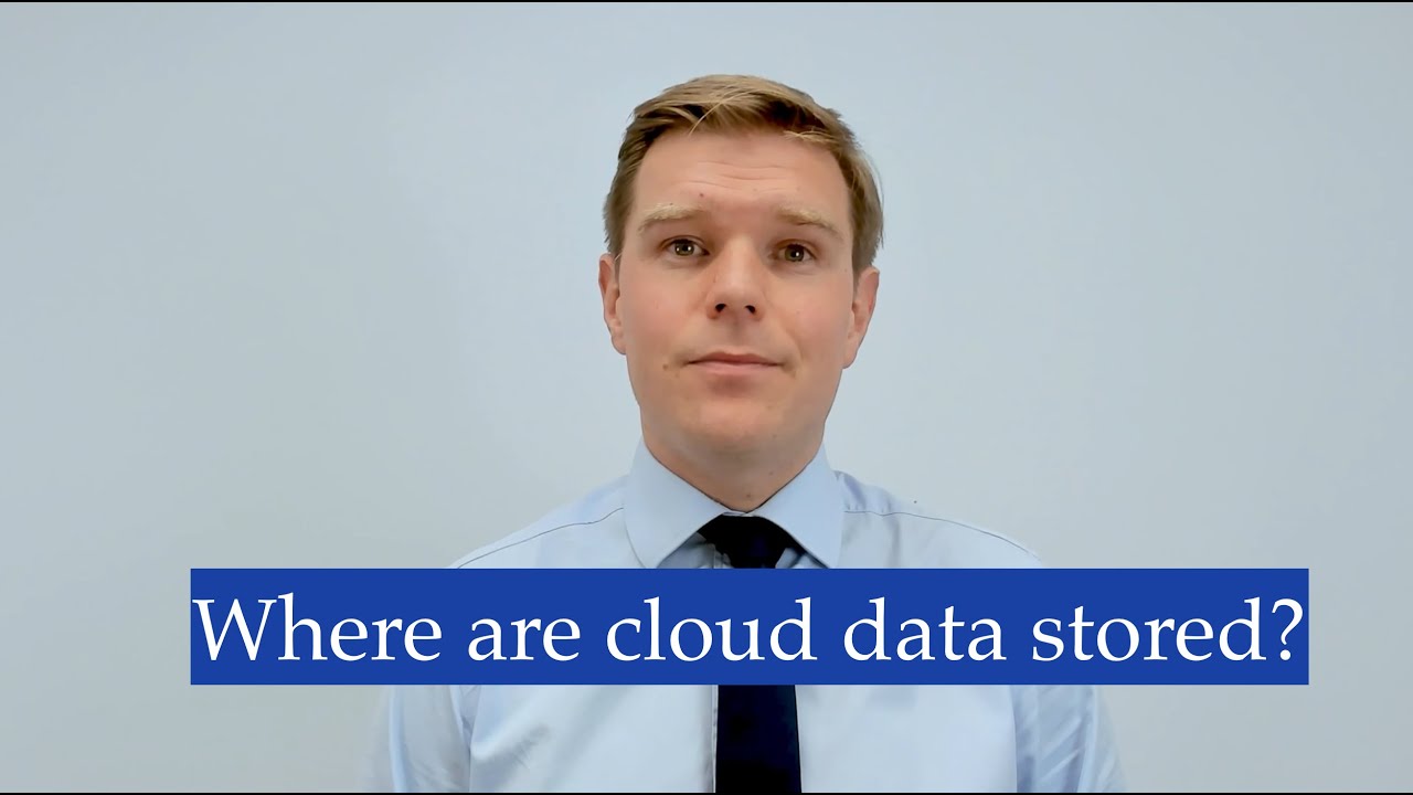 Where are cloud data stored?