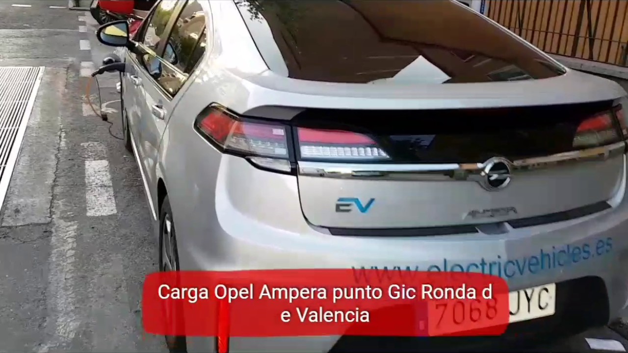 Carga Opel Ampera Punto Gic Ronda de Valencia