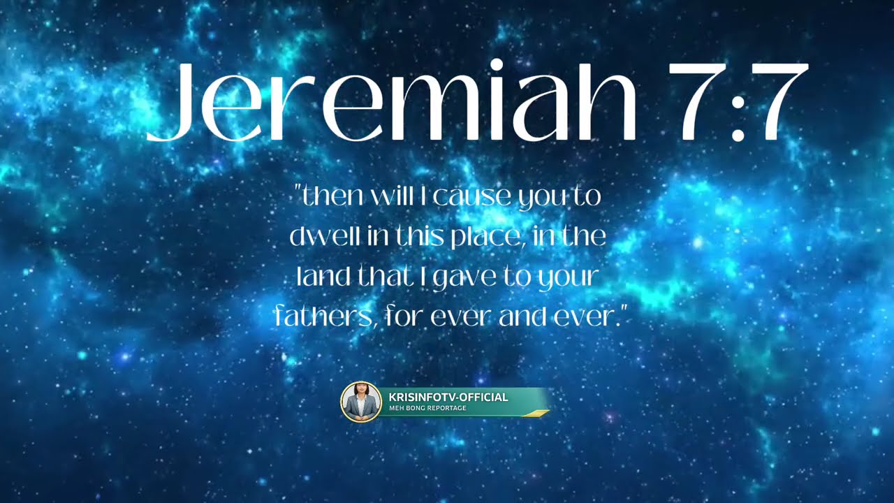 Jeremiah 17:7-8@KrisinfoTVOfficial 