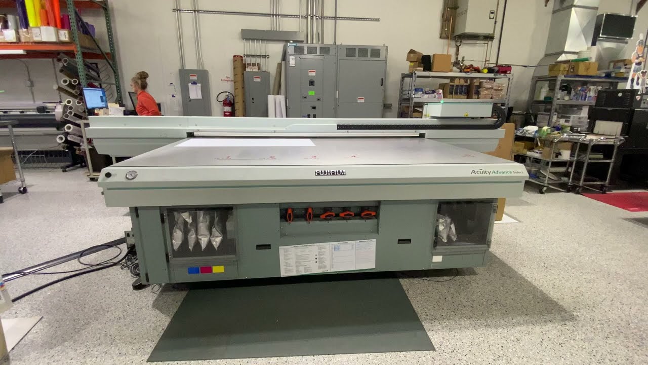 Fuji Acuity Select 6 UV Inkjet Flatbed Printer - Foresight Supersign