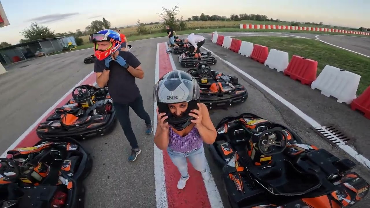 Qualifica e gara go-kart a Finale Emilia 02/08/2023