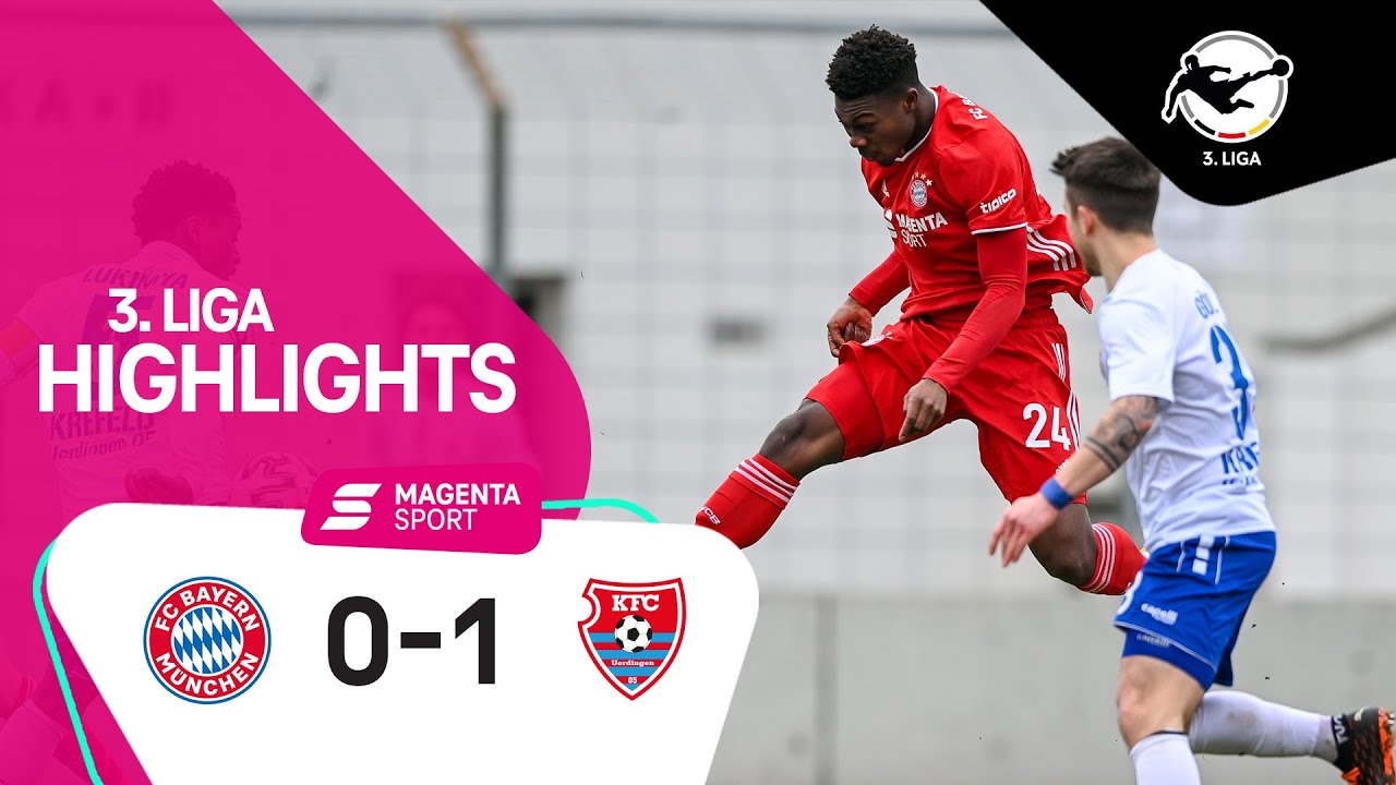 FC Bayern München II - KFC Uerdingen | 23. Spieltag, 2020/2021 | MAGENTA SPORT