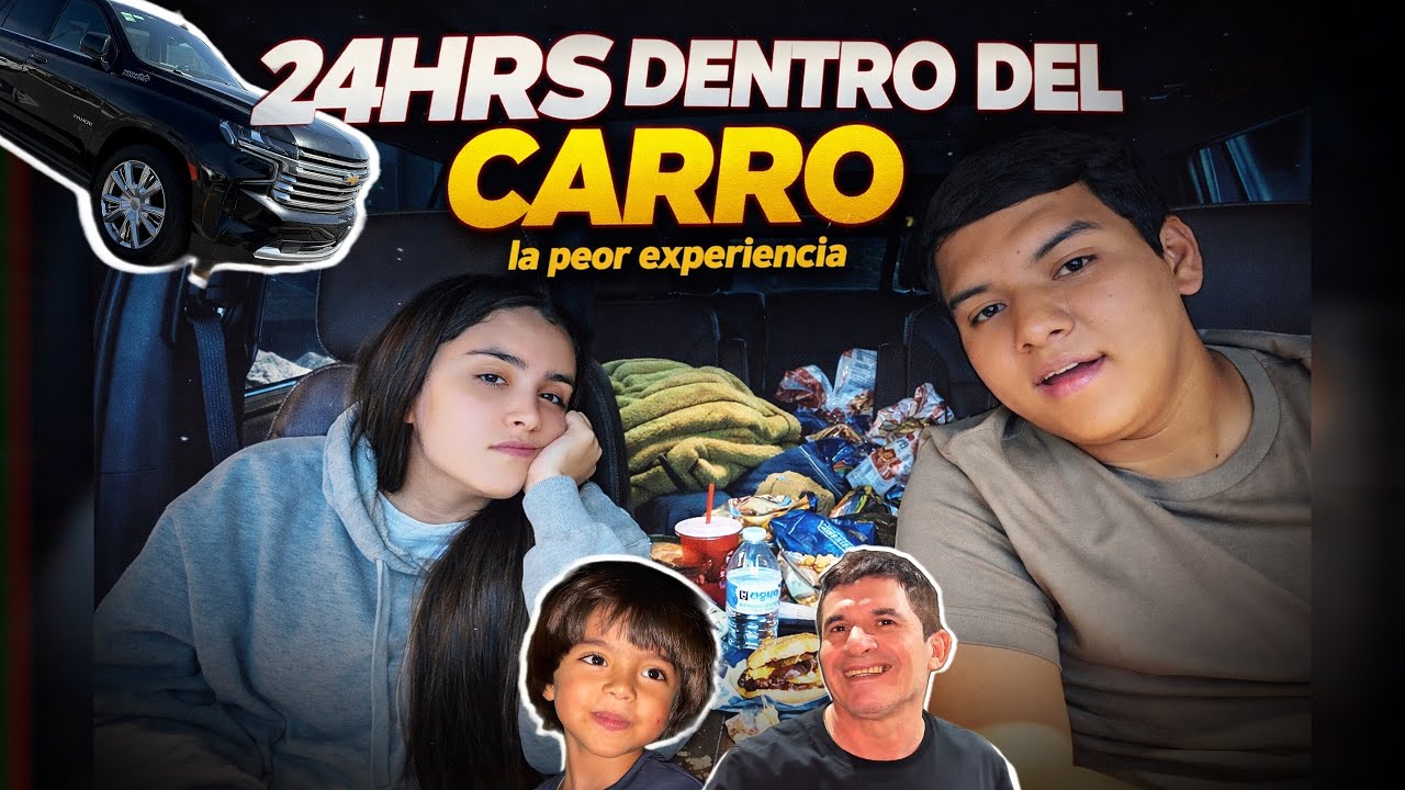 PASAMOS 24 HORAS ARRIBA DEL CARRO (QUIEN LO HIZO MEJOR?)